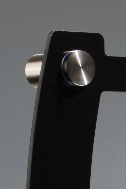 Zavus Medal Display, Acrylic, Black, Matte-Texture, Stainless Hardware, 25 Medal
