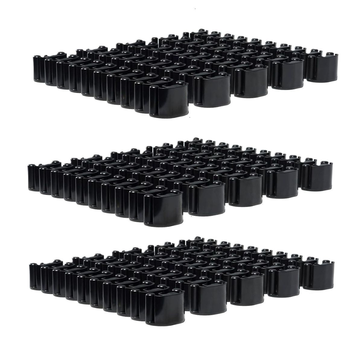 Medal Hanger: Black, 150 pack