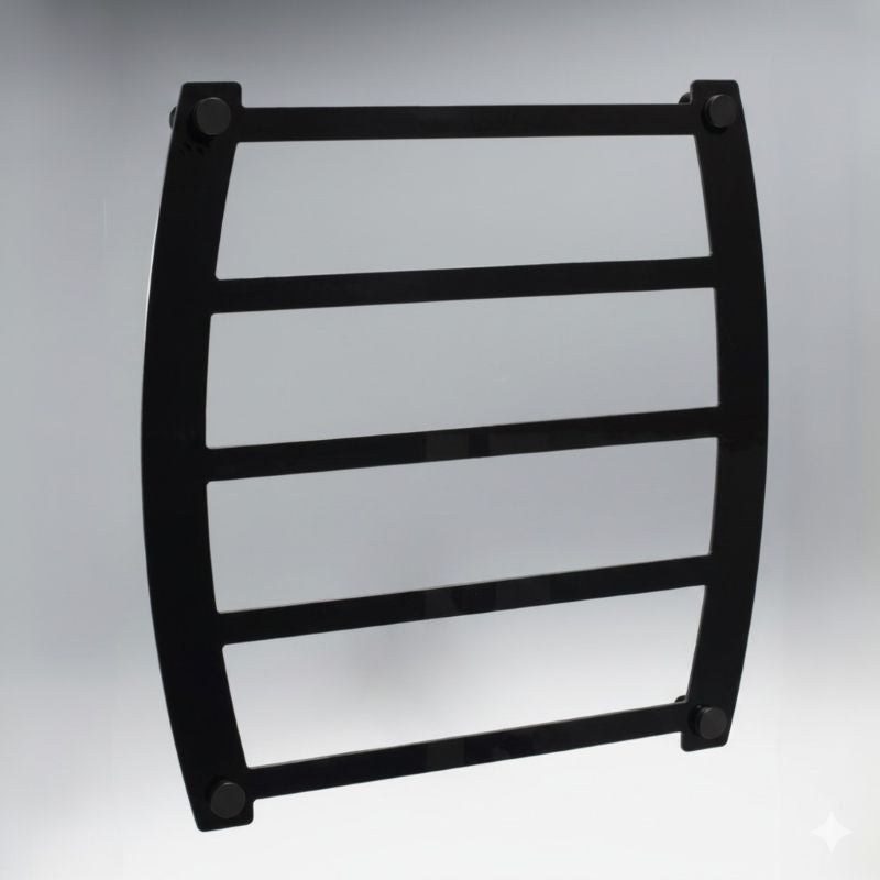 Medal Display: Wall-Mount, Black Matte, 25-Medal